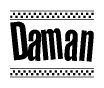 Nametag+Daman 