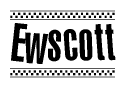 Nametag+Ewscott 
