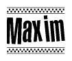 Nametag+Maxim 