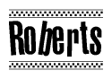 Nametag+Roberts 