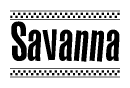 Nametag+Savanna 