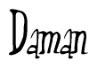 Nametag+Daman 