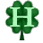  animated h clover