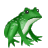 animated frog icon