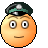   smilie smilies face emoticon emoticons police officer cop law salute Animations Mini Emoticons  
