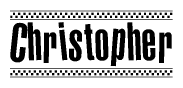 Nametag+Christopher 