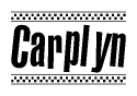 Nametag+Carplyn 