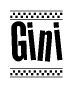 Nametag+Gini 