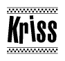 Nametag+Kriss 