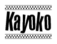 Nametag+Kayoko 