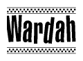 Nametag+Wardah 