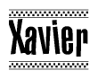 Nametag+Xavier 