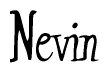 Nametag+Nevin 