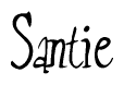 Nametag+Santie 
