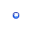 this gif animation shows a blue circle appear with the letter x inside it. It then bursts and resets back to the start