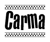 Nametag+Carma 