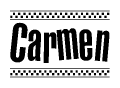 Nametag+Carmen 