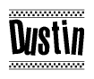 Nametag+Dustin 