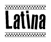 Nametag+Latina 