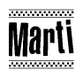 Nametag+Marti 