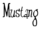 Nametag+Mustang 
