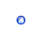 this gif animation shows a blue circle appear with the letter a inside it. It then bursts and resets back to the start