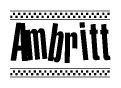 Nametag+Ambritt 