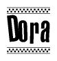 Nametag+Dora 