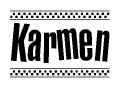Nametag+Karmen 