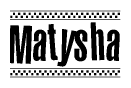 Matysha Checkered Flag Design