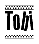 Tobi Checkered Flag Design