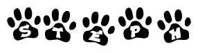 Animal Paw Prints with Steph Lettering