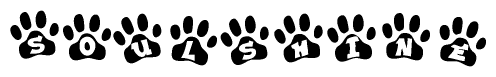 Animal Paw Prints Spelling Soulshine