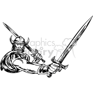 Viking Warrior with Sword