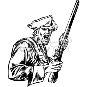 Pirate with Musket