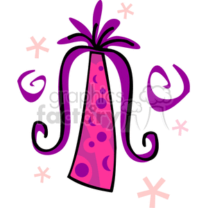 Pink and purple present