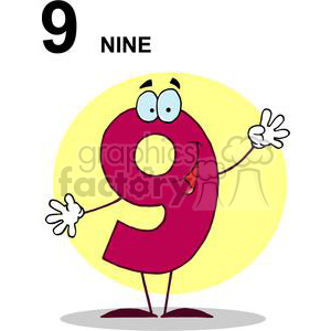 Number 9 Smiling