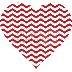 chevron heart design pattern gray