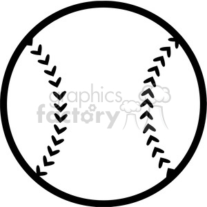 baseball clipart black and white