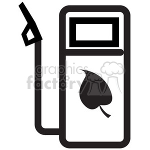 eco friendly fuel vector icon