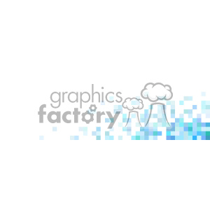vector blue faded pixel quater background