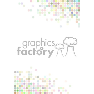 shades of pastel pixel vector brochure letterhead document background template