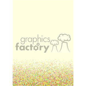 shades of yellow geometric vector brochure letterhead bottom background template