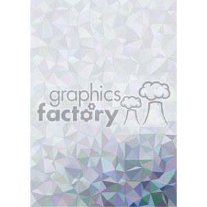 A geometric abstract background with a pattern of overlapping pastel-colored triangles creating a low poly design.