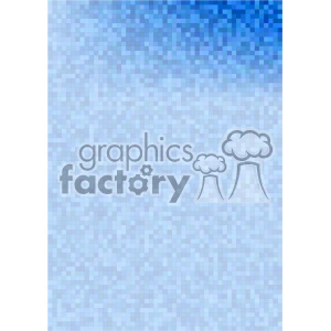 Gradient Blue Pixelated Background