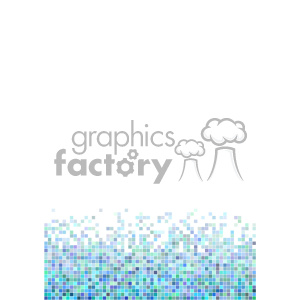 shades of blue pixel vector brochure letterhead document bottom background template