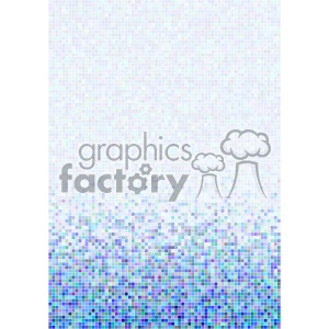 Blue and Purple Mosaic Pattern Background