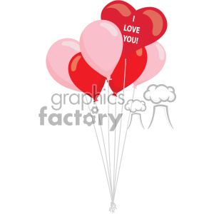 heart balloons svg cut files vector valentines die cuts clip art