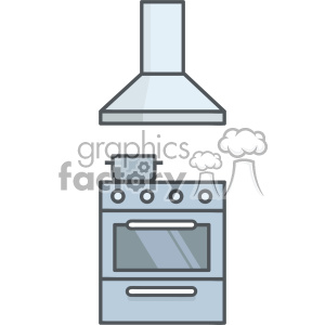 Stove vector clip art images