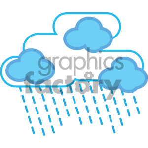 rain cloud nature icon